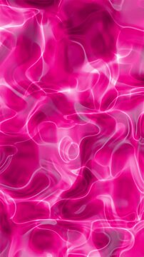 A vibrant seamless loop bright neon ruby gradient background video featuring fluid, liquid energy waves, glowing magenta light effects, and abstract smoky textures for a modern, high-tech aesthetic.