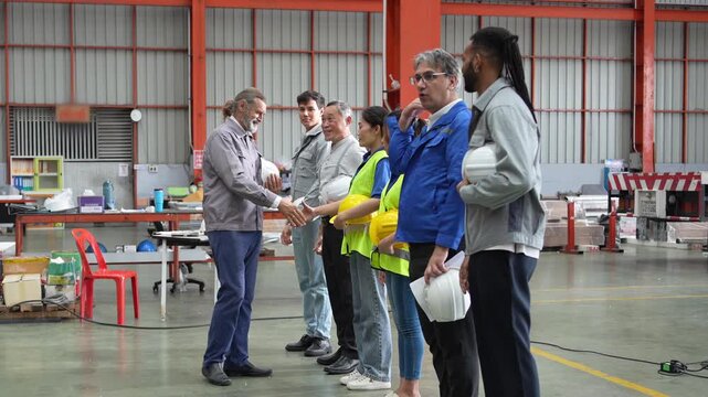Team collaboration workshop industrial space group activity indoor environment engaged viewpoint teamwork concept