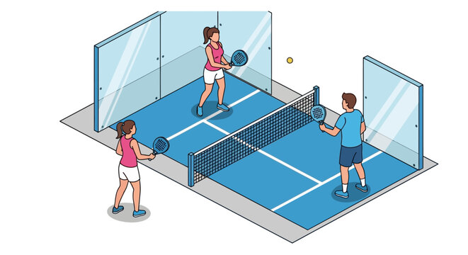 Padel Vector Vehicle