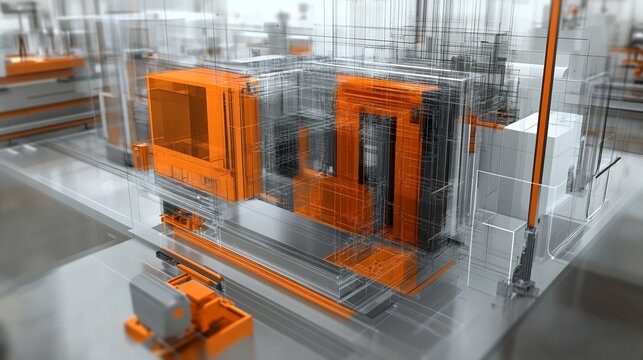 Ai Assisted Machine Learning Algorithm Predicting Structural Wear Over Time Original Background