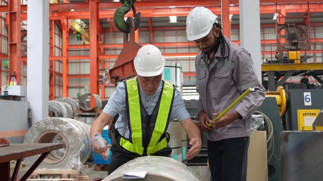 Collaboration in industrial design manufacturing facility teamwork workshop close-up engineering innovation