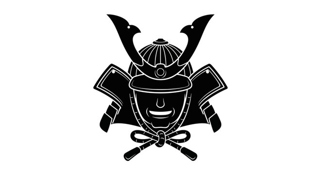 Samurai Helmet and Swords.