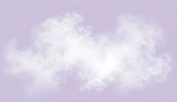 Generative AI- moke on white background