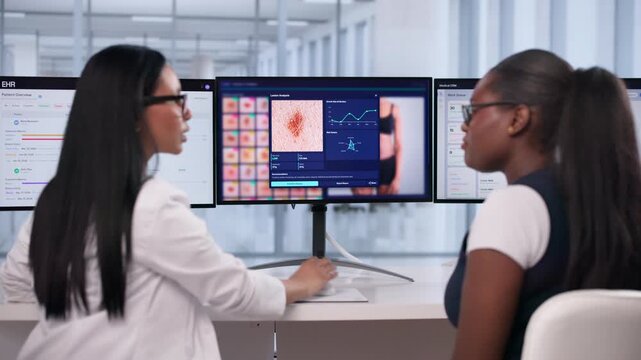 Dermatologist Uses Advanced Computer Technology