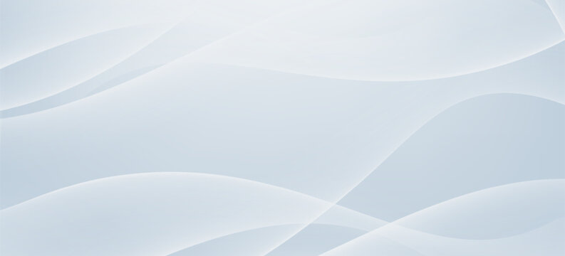 Simple white background with smooth lines in light colors