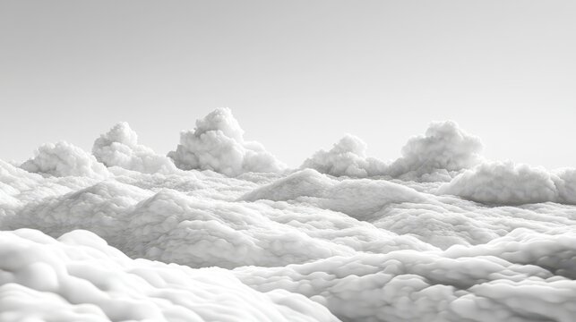 Dramatic cloudscape with high contrast lighting, evoking a sense of ethereal flight and vast atmospheric expanse.