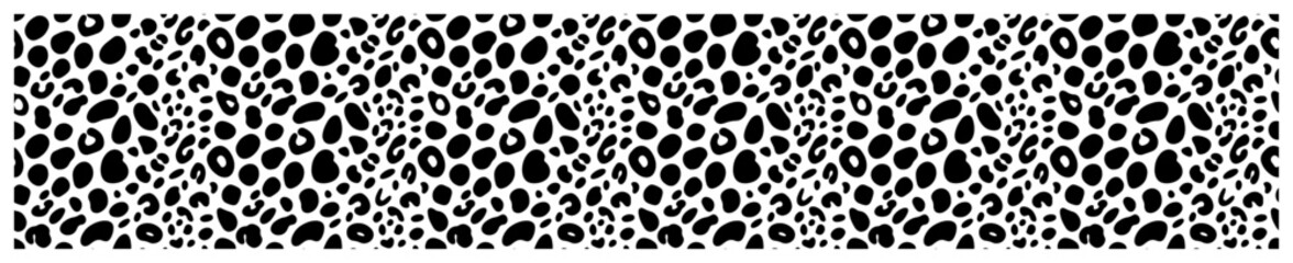Cheetah animal print texture with organic spots for seamless fabric and textile design © Kaz