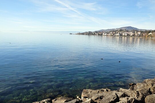 Genfer See bei Montreux