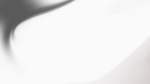 Minimal white background with soft shadow fold in top corner and copy space