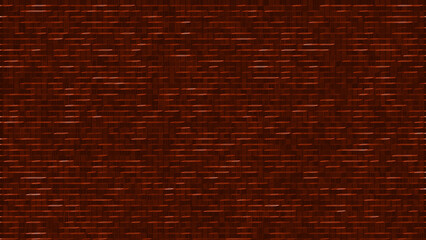 Obraz premium Old red brick wall background with a rough textured surface and weathered brown material pattern for a natural design backdrop