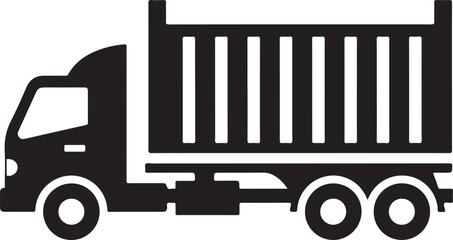truck - transportation icon vector design template © MstHazara