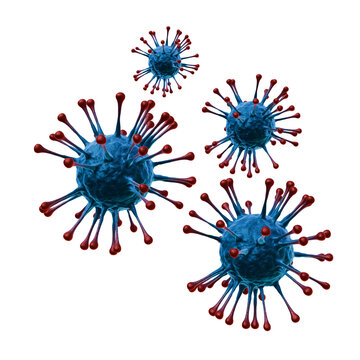 virus covid 3d modeling