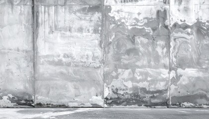 Fototapeta premium Abstract grey concrete wall with textured surface background for design projects
