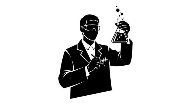 A simple illustration created from short sentences and descriptive tags forming a clear and easy to understand visual scene