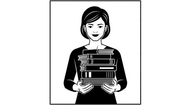 A simple illustration created from short sentences and descriptive tags forming a clear and easy to understand visual scene
