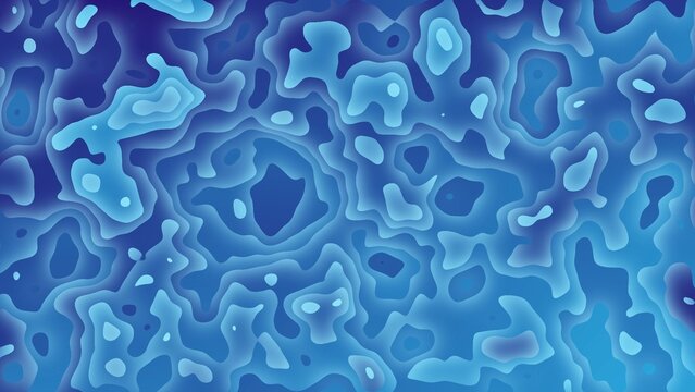 Waves Banner 3D Abstract Pattern Animated Background 04