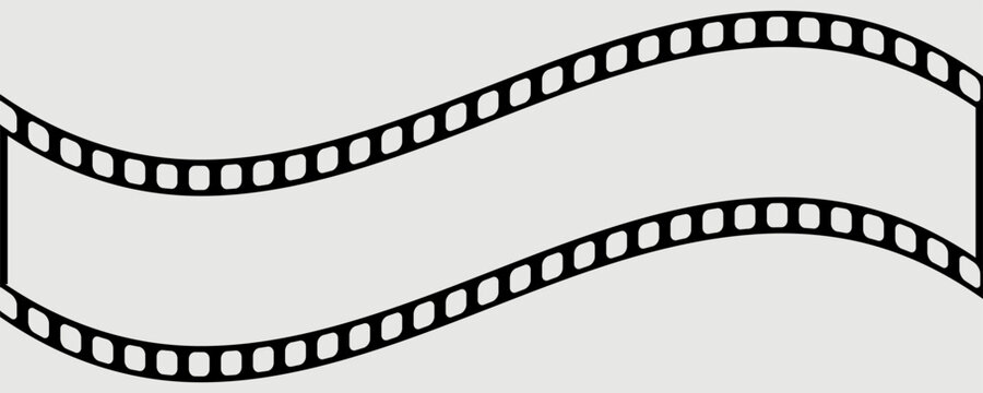 movies flim background with flim roll. film strip.