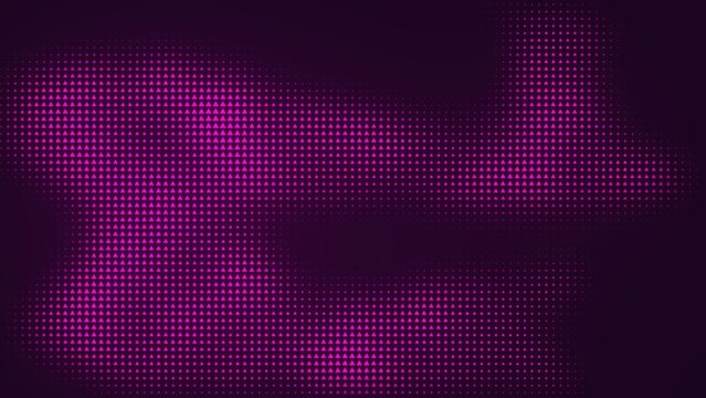 Halftone Modern Faded Blob Shape Show Opener Background 03