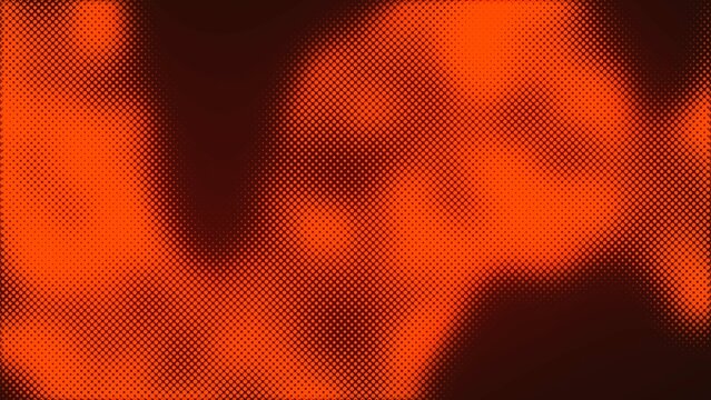 Halftone Modern Faded Blob Shape Show Opener Background 02