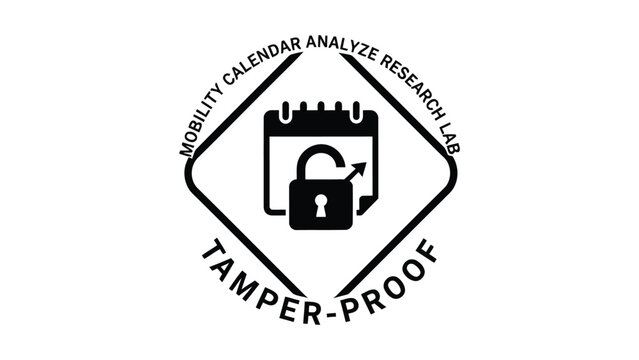 A logo for a research lab focused on mobility and calendar security