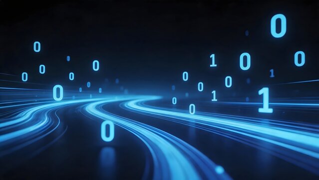 Digital binary code flow