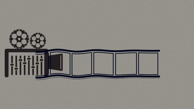 Video motion of camera