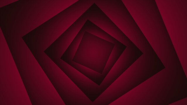 Creative Tunnel Shape Looping Background Animation Square