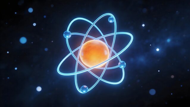 Atomic structure in space