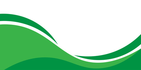 Modern green background. Graphic design pattern background template with dynamic wave shapes. vector colour green © Amirul
