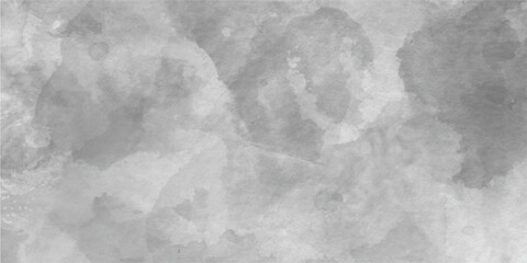 Fototapeta premium Black and white old stained grunge grey shades watercolor background, brush strokes in white and black shades. Abstract painting art backgrounds, white color grunge texture