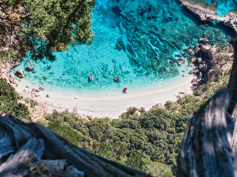 La Meravigliosa Spiaggia di Cala Biriola, Ogliastra, Sardegna.