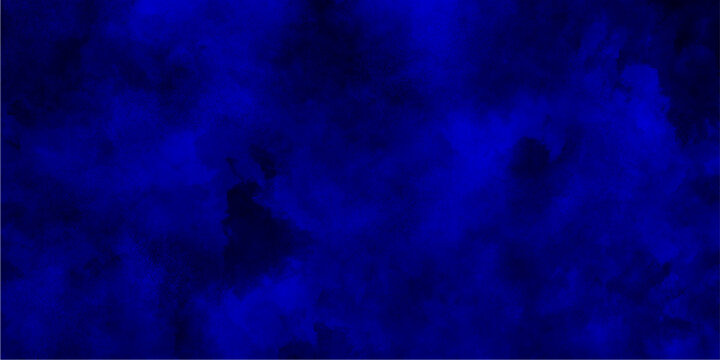 Blue background with abstract blue smoke, dark or navy blue grunge texture, dark blue background. blue grunge texture, Dark elegant Royal blue shades aquarelle paint,