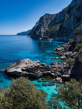 Piscine Naturali di Cala Biriola nel golfo di Baunei