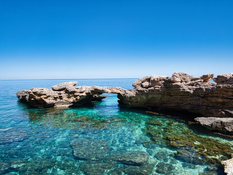 Piscine Naturali di Cala Biriola nel golfo di Baunei