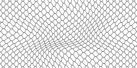 Mesh texture for fishing nets. Seamless pattern for sportswear or soccer goal, volleyball net, basketball hoop © abdus