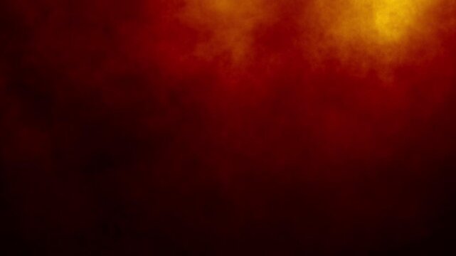 Red and orange billowing smoke clouds against a dark atmospheric background, loopable whirling mist