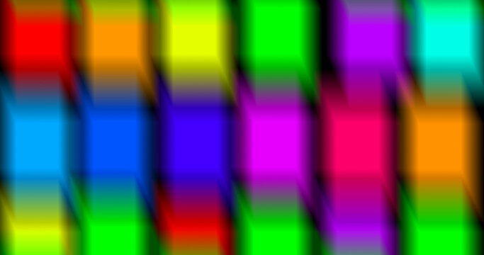 Abstract blurred color bars background, vibrant gradient vertical stripes modern dynamic design