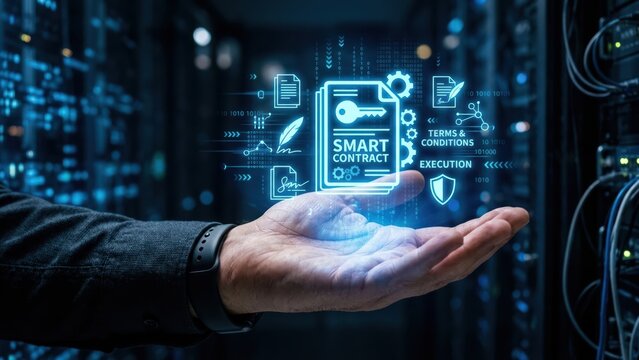 Blockchain Powered Smart Contract Execution in a Secure Digital Data Environment