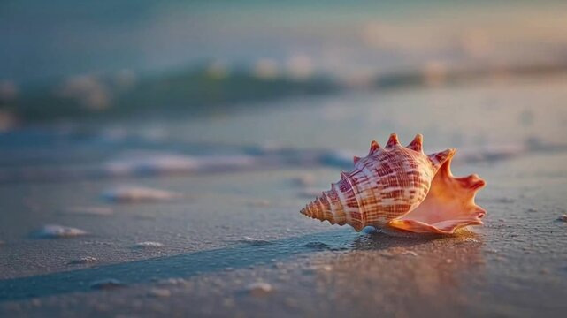 shell on the beach