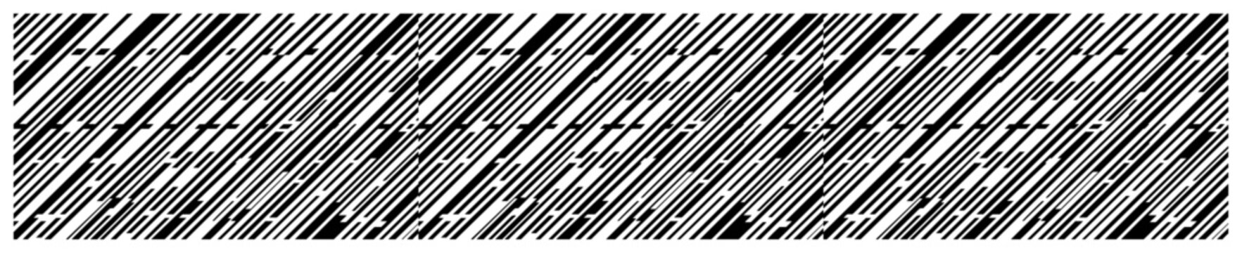 Bold diagonal stripe pattern for architectural decorative screens and laser cut panels