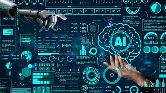 AI Assistant Brain Processor with LLM Technology, Big Data, Machine Learning, Generative AI for Business Support, Future Agentic AI Technology and Artificial Intelligence Prompt Engineering. Thunk