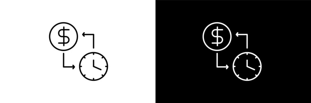 proof of capacity  outline icons in cryptocurrency category. White and Black style linear proof of capacity  icon