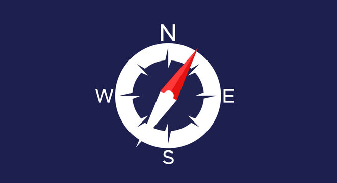 compass navigation symbol direction