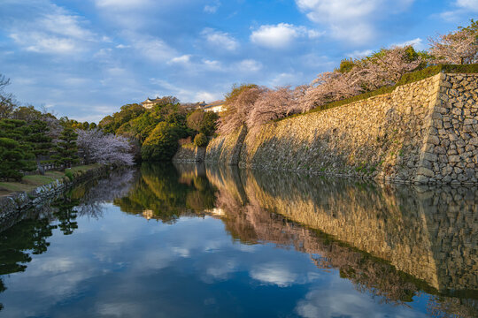 姫路城 内堀の風景