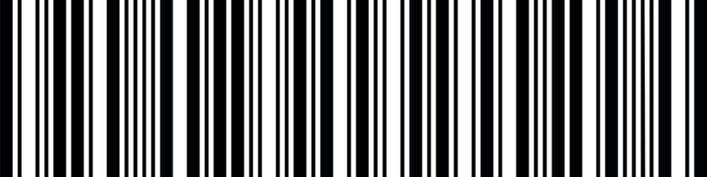 EAN  barcode label realistic vector on white background