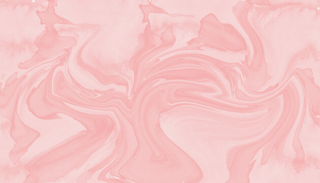 Abstract Soft Pink Liquid Marble Texture Background