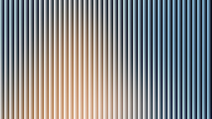 Obraz premium Abstract Ribbed Glass Background with Blue and Warm Orange Gradient