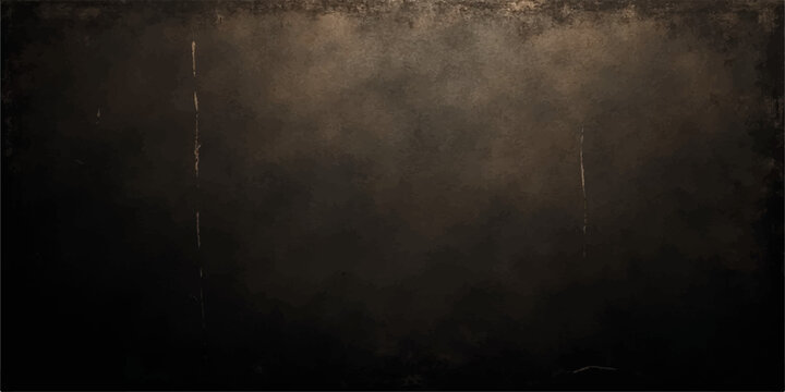 A dark aged concrete wall texture with a dirty black chalkboard pattern and vintage rough paper effects creates a blank grunge backdrop for a textured surface design
