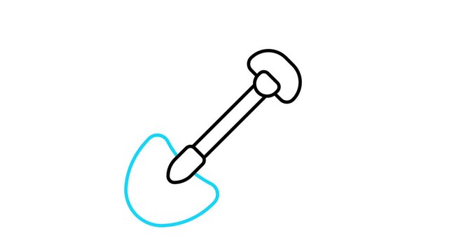  Shovel Animated Video Icon