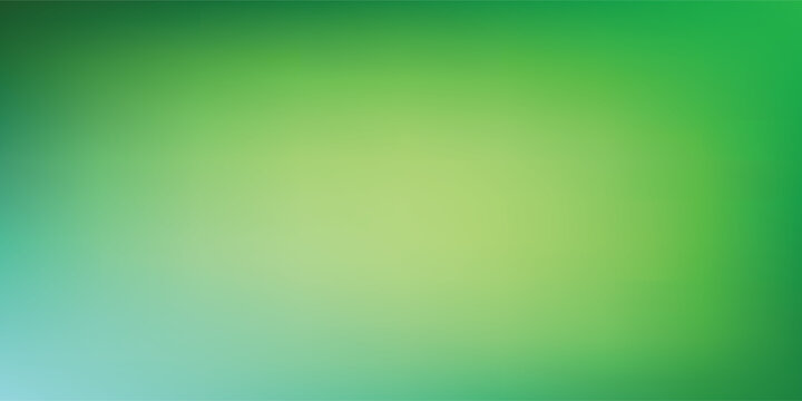 abstract green gradient color background with blank smooth and blurred multicolored style for website banner and paper card decorative graphic design. vector illustration